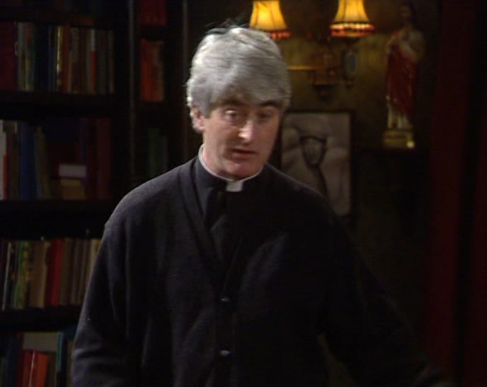 THERE'S NO WAY ROUND IT. I'M GOING TO HAVE TO PUT HIM IN GOAL. 