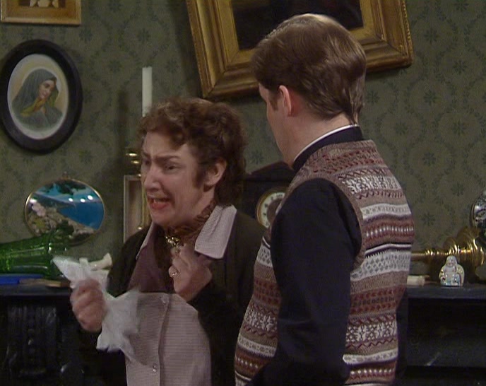 FATHER CRILLY'S GONE MAD. IT'S THIS FOOTBALL THING. 