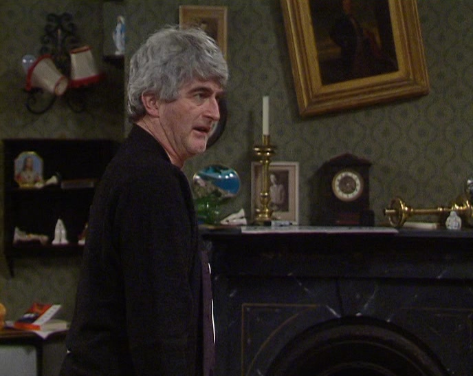 AH, DOUGAL! HELLO THERE. DID YOU HAVE A GOOD TIME? 