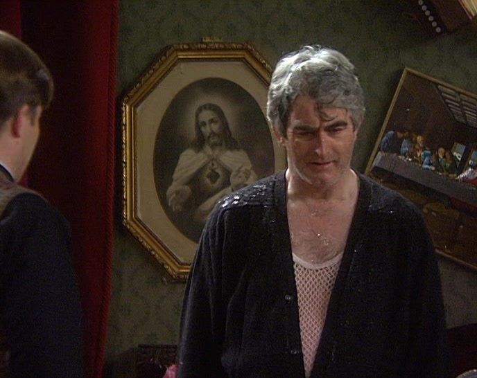COME ON, TED. LOOK AT YOU! YOU LOOK TERRIBLE. 