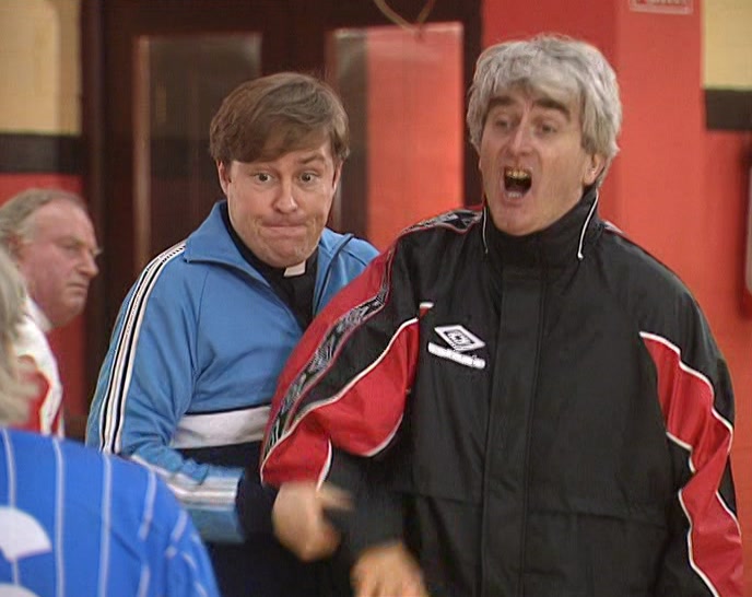 TURN AROUND! CONCENTRATE ON THE GAME!  