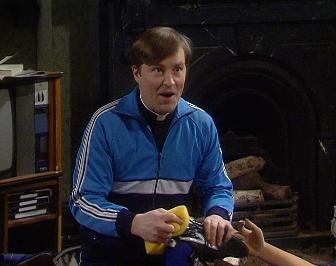 GOD, TED, I CAN'T WAIT TO GET BACK INTO THE OLD PHYSIO ROLE AGAIN. 