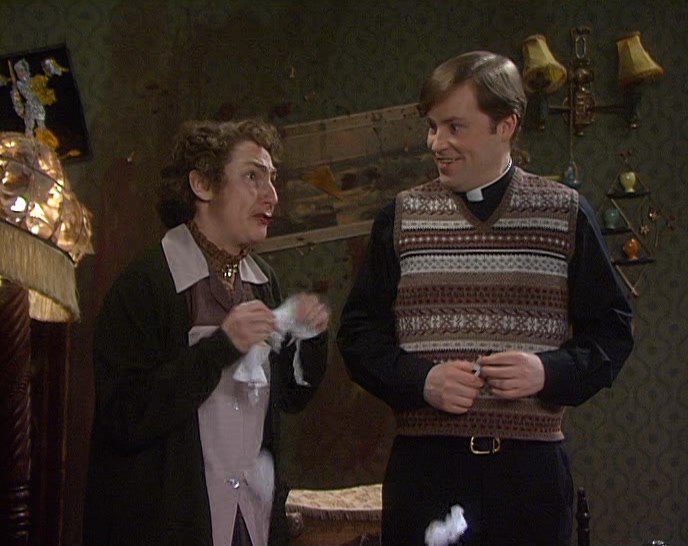 YES. AND HE THINKS FATHER BYRNE'S TRYING TO FIND OUT HIS TACTICS. 