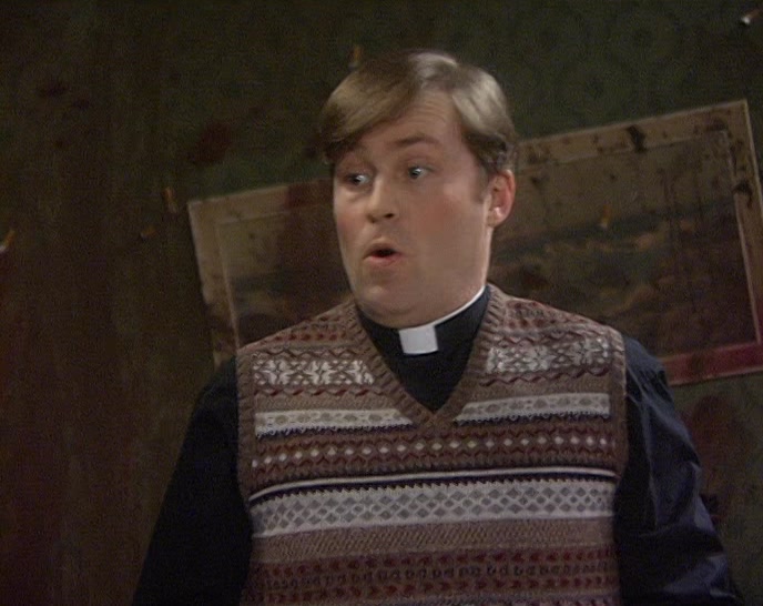 OH, AHEM... I WAS AT THE OLD SCHOOL REUNION... 