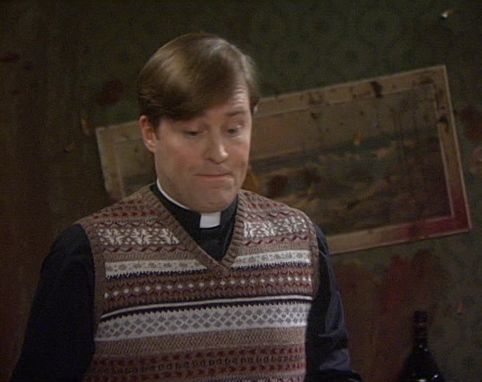 OH, AHEM... I WAS AT THE OLD SCHOOL REUNION... 