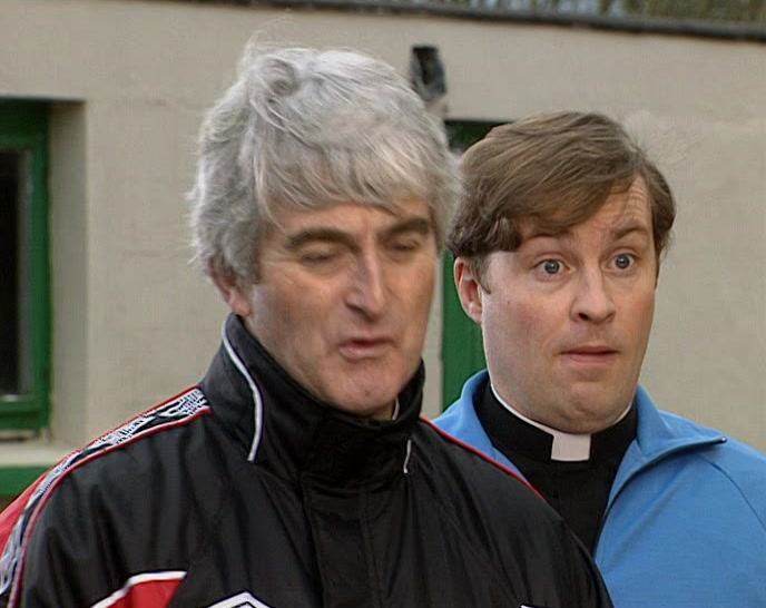 FATHER HACKETT'S BEEN THROUGH RIGOROUS TRAINING. 