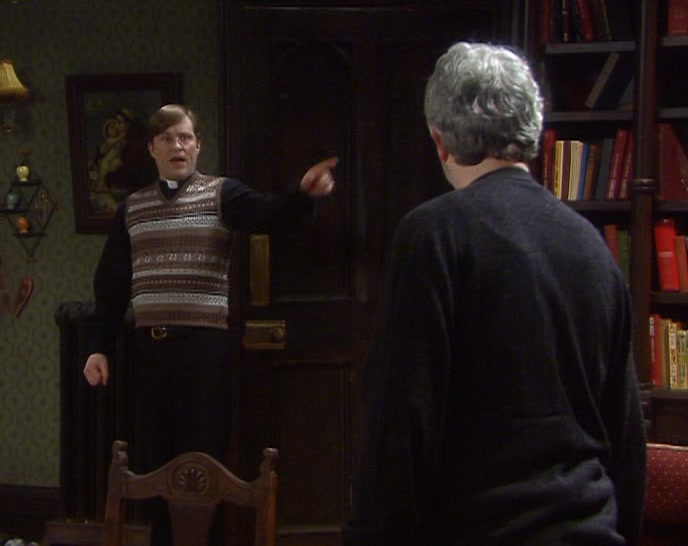 - THERE'S A VAN OUTSIDE. - IS THERE? 