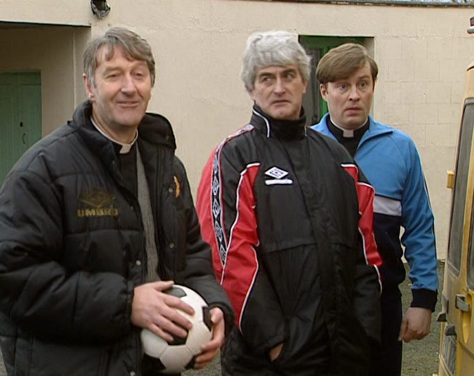 - HE'S NEVER BEEN FITTER. - HA! 