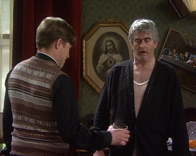 YOU'RE RIGHT, DOUGAL, I HAVE TO GET A HOLD OF MYSELF. 