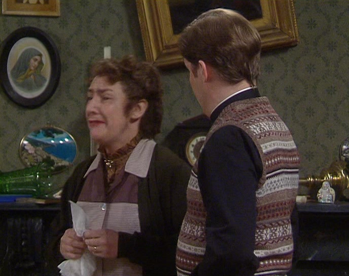 FATHER CRILLY'S GONE MAD. IT'S THIS FOOTBALL THING. 