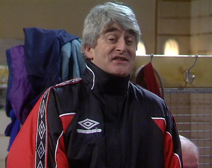 DICK... HE HAS TO KISS CYRIL ON THE CHEEK! 