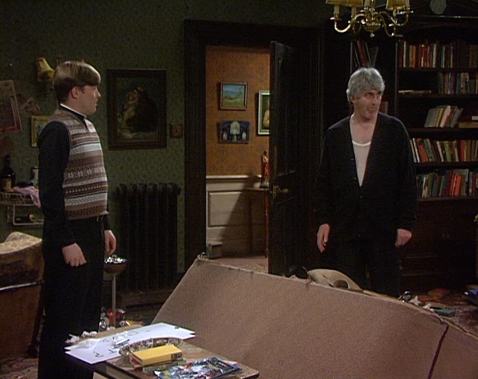 ANYWAY, DOUGAL, YOU WERE SAYING? ABOUT THE SCHOOL REUNION? 