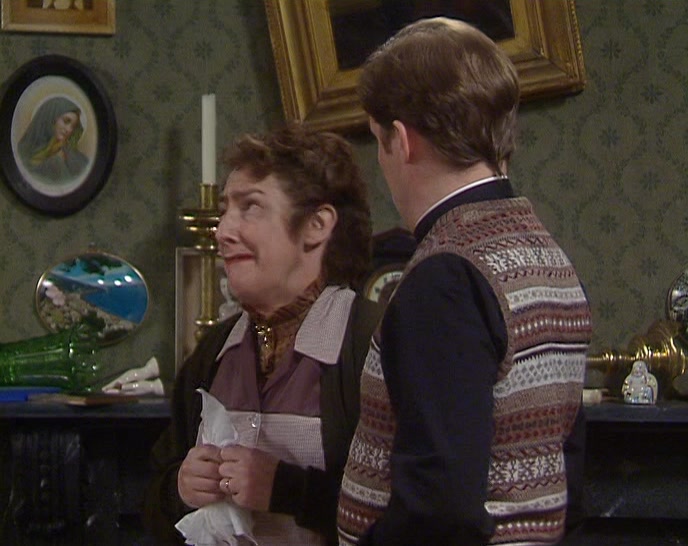 FATHER CRILLY'S GONE MAD. IT'S THIS FOOTBALL THING. 