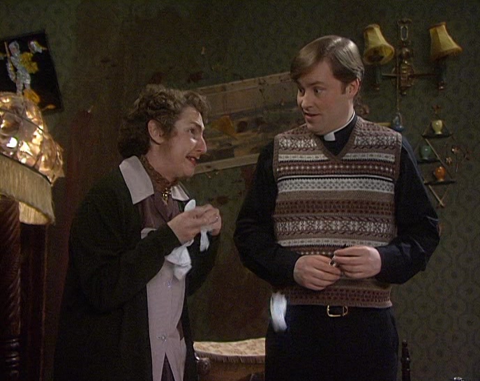 YES. AND HE THINKS FATHER BYRNE'S TRYING TO FIND OUT HIS TACTICS. 