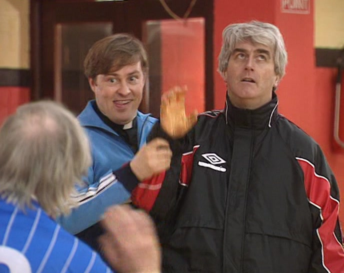 SOMEONE'S GOING TO HAVE TO GET TIGHTER ON THE ITALIAN. 
