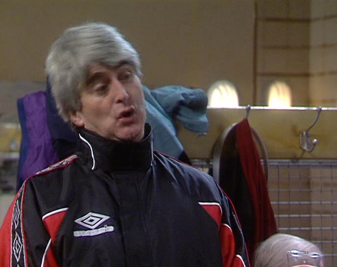 AH, GO ON TED, HAVE A GLASS.  