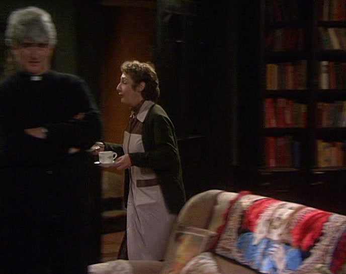 AND SHOUTING! A LOAD OF MEN GOING AROUND SHOUTING! AND SO FORTH. 