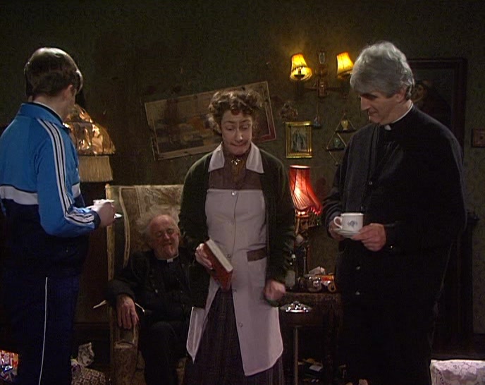 ALL RIGHT, FATHER, I'LL GIVE IT A GO.  