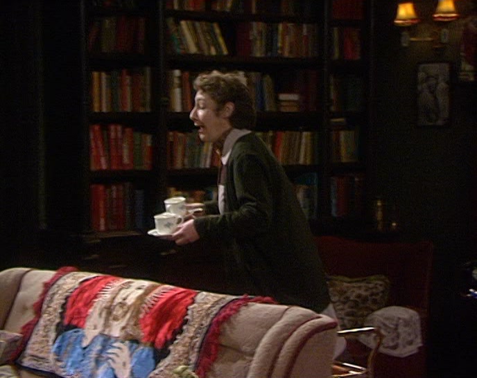 AND SHOUTING! A LOAD OF MEN GOING AROUND SHOUTING! AND SO FORTH. 