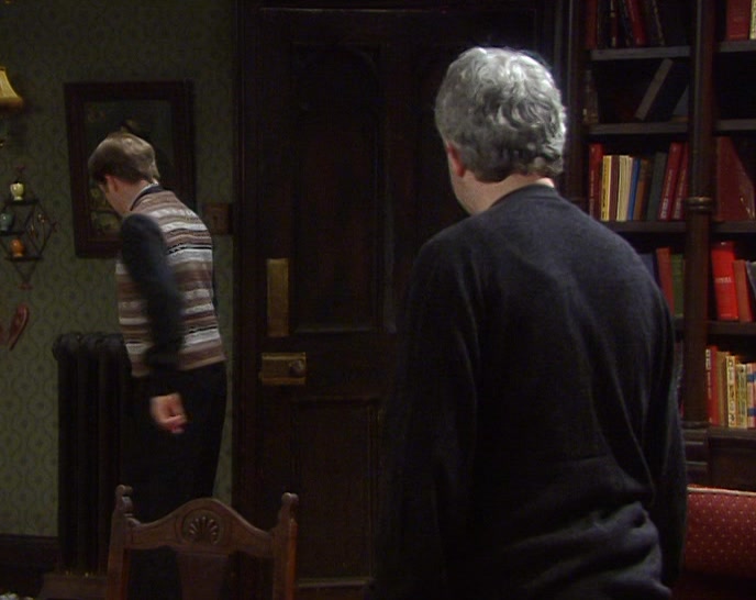 - THERE'S A VAN OUTSIDE. - IS THERE? 
