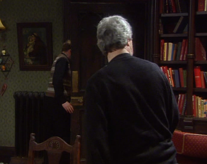 - THERE'S A VAN OUTSIDE. - IS THERE? 
