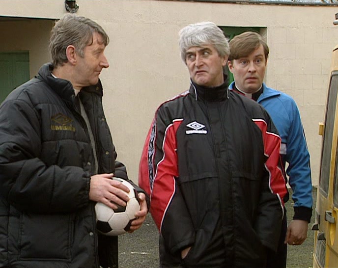 - HE'S NEVER BEEN FITTER. - HA! 
