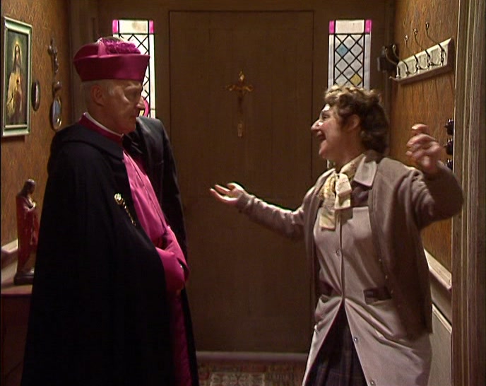 YOUR GRACE. IS THAT A...A HAT YOU'RE WEARING? 