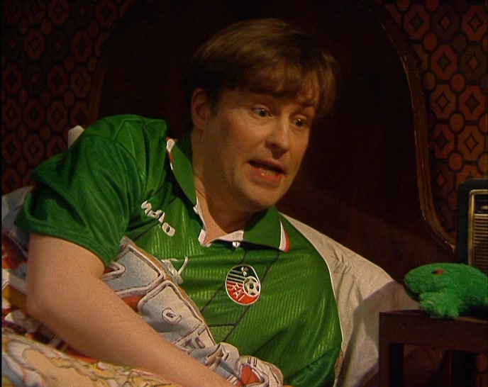 WHY DON'T YOU JUST KICK HIM UP THE ARSE AND ACT LIKE NOTHING HAPPENED? 