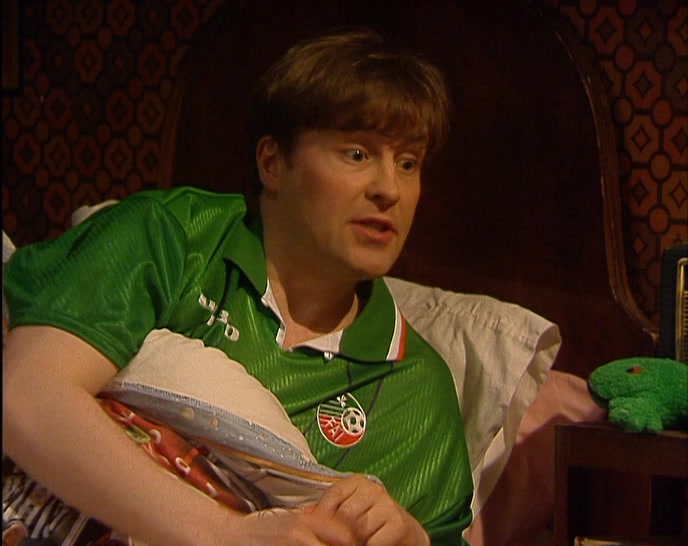 NO, TED, SERIOUSLY. LOOK, HOW SCARED ARE YOU OF LEN? 