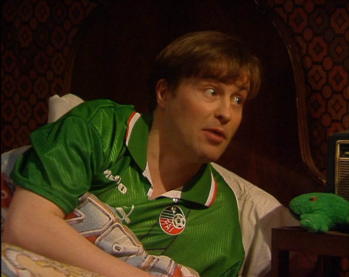 HE'D NEVER BELIEVE THAT YOU'D BE BRAVE ENOUGH TO KICK HIM UP THE ARSE. 