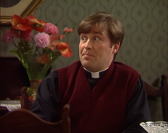 OR THE TIME I SAW GOD'S FACE IN THAT PAINTING. THAT WAS STRANGE. 