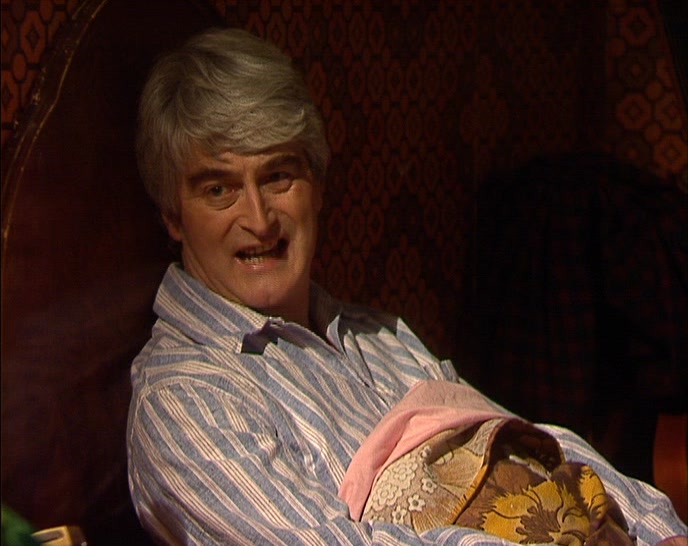 AND HIS PA IS COMING, FATHER JESSUP, THE MOST SARCASTIC PRIEST IN IRELAND. 