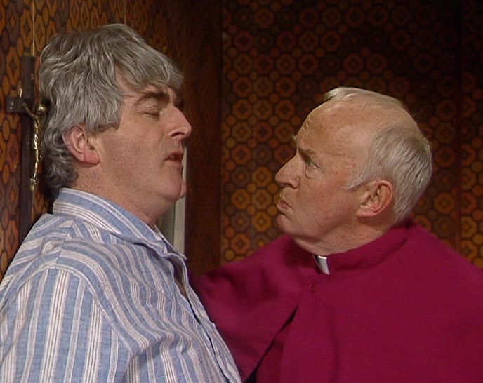 I WOULD NEVER EVER KICK YOU UP THE ARSE. 
