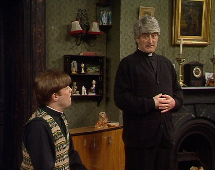 DO YOU MIND IF FATHER MCGUIRE TAKES A FEW PHOTOGRAPHS? 