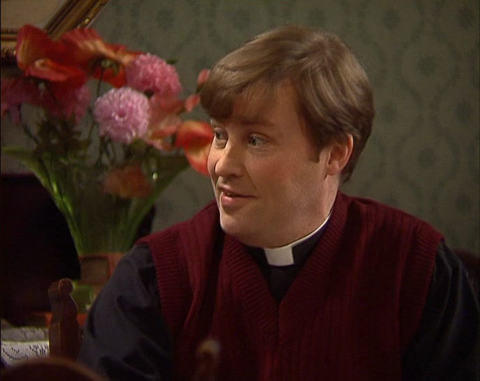 - HE'S COMING TOMORROW. - OH, NO. WHY? 