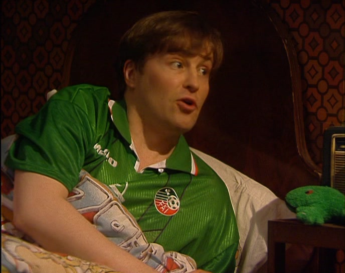 WHY DON'T YOU JUST KICK HIM UP THE ARSE AND ACT LIKE NOTHING HAPPENED? 