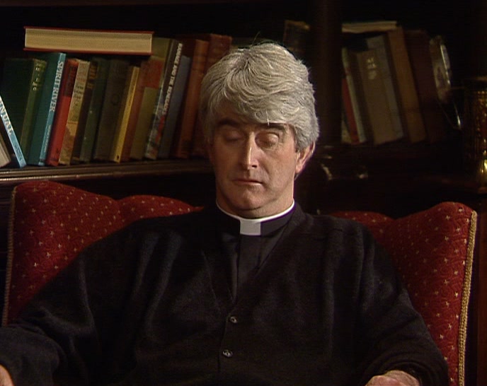 FATHER, WHAT'S THE MATTER WITH YOU? YOU'RE A MILLION MILES AWAY. 
