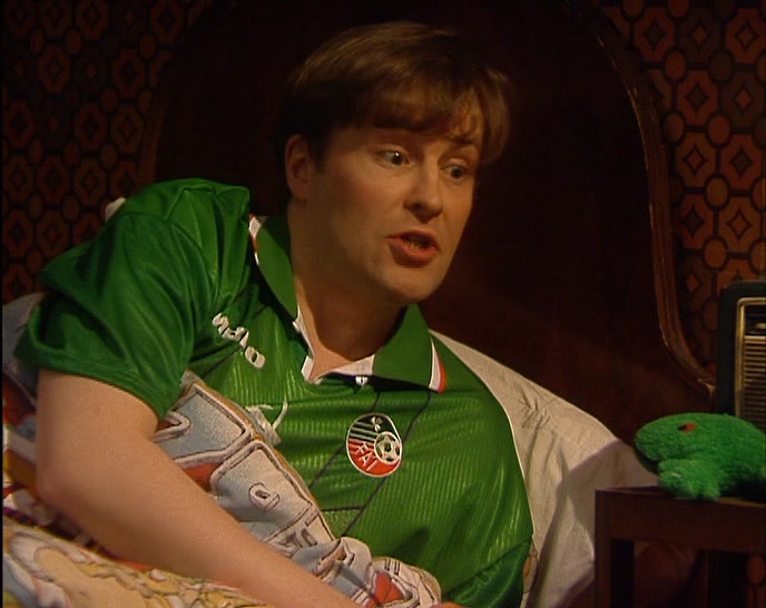 WHY DON'T YOU JUST KICK HIM UP THE ARSE AND ACT LIKE NOTHING HAPPENED? 