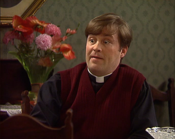 OR THE TIME I SAW GOD'S FACE IN THAT PAINTING. THAT WAS STRANGE. 