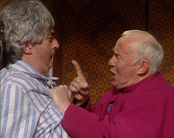 DON'T TRY MY PATIENCE, CRILLY!  