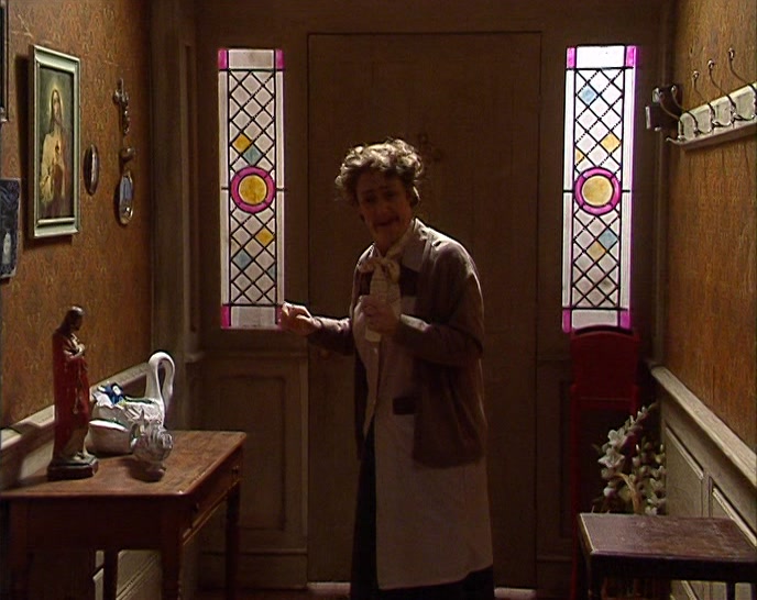MRS DOYLE, STALL HIM FOR A FEW SECONDS. COME ON, DOUGAL. 
