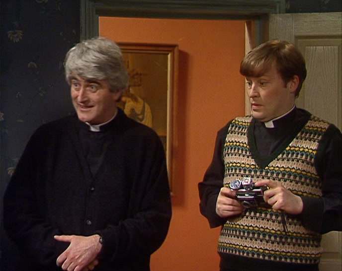 - DID YOU SEE IT, DOUGAL?
 - NO.
 