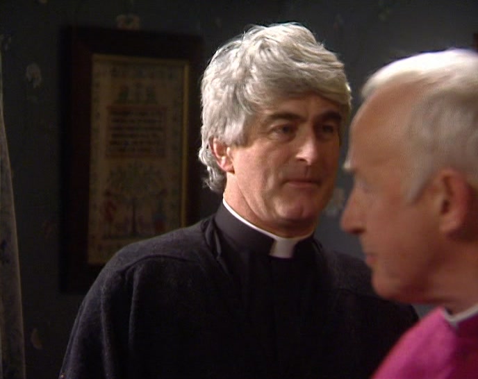 B-B-BEFORE WE LOOK AT IT, PERHAPS WE SHOULD SAY A PRAYER. 