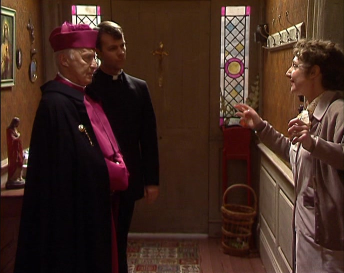 YOUR GRACE. IS THAT A...A HAT YOU'RE WEARING? 