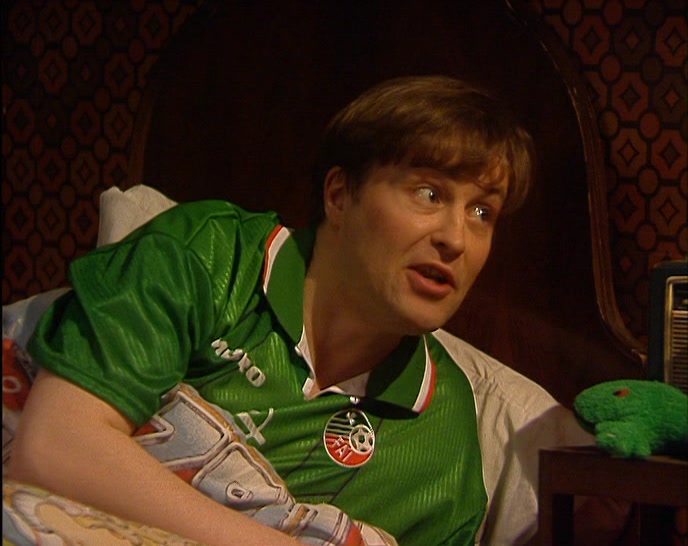 HE'D NEVER BELIEVE THAT YOU'D BE BRAVE ENOUGH TO KICK HIM UP THE ARSE. 
