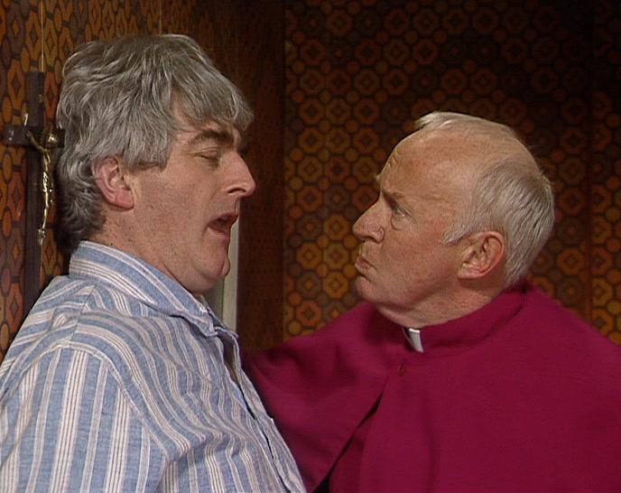 I WOULD NEVER EVER KICK YOU UP THE ARSE. 
