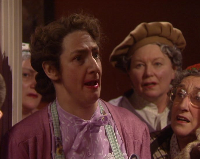I THINK YOUR HUSBANDS MIGHT BE WONDERING WHERE THEIR BREAKFASTS ARE. 