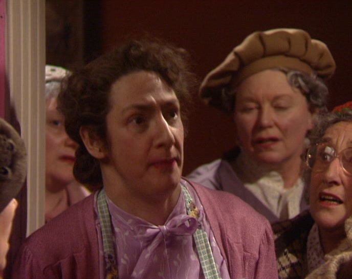 I THINK YOUR HUSBANDS MIGHT BE WONDERING WHERE THEIR BREAKFASTS ARE. 