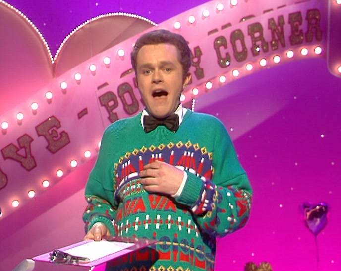 I'D HAVE TO SAY... WELL, JUMPERS AND... 