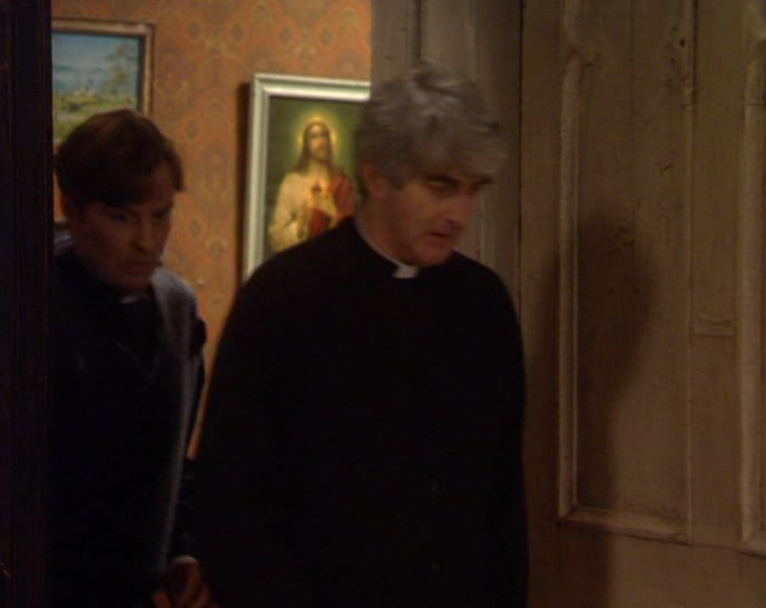 - POOR FATHER NOLAN! - YES, HE'S VERY LOW AT THE MOMENT. 